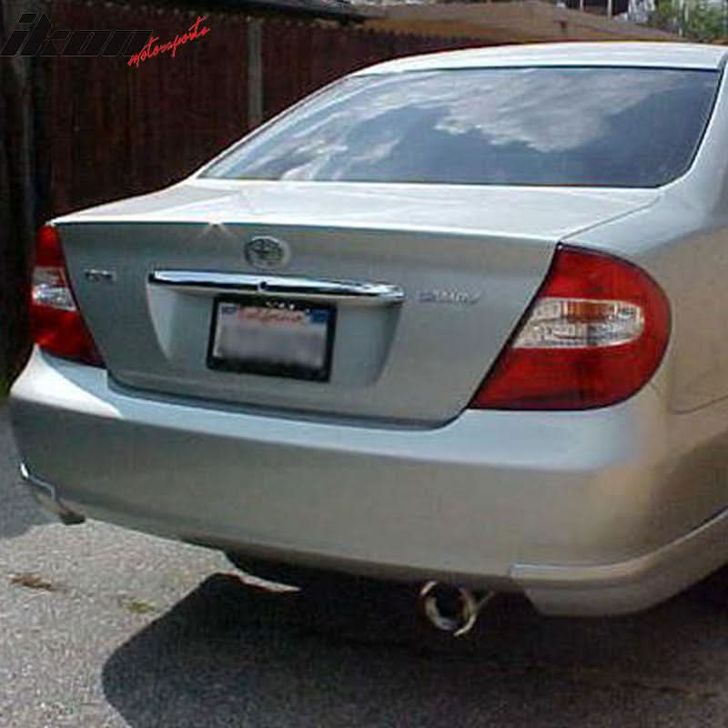 2002-2003 Toyota Camry V Style Unpainted PU Rear Bumper Lip Diffuser