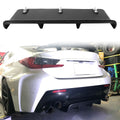 Universal 27"x9" MDA 4-Fin Rear Diffuser Valance Splitter Matte Black