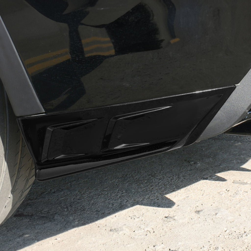 2020-2024 Tesla Model Y All Models Rear Splitter Aprons PP