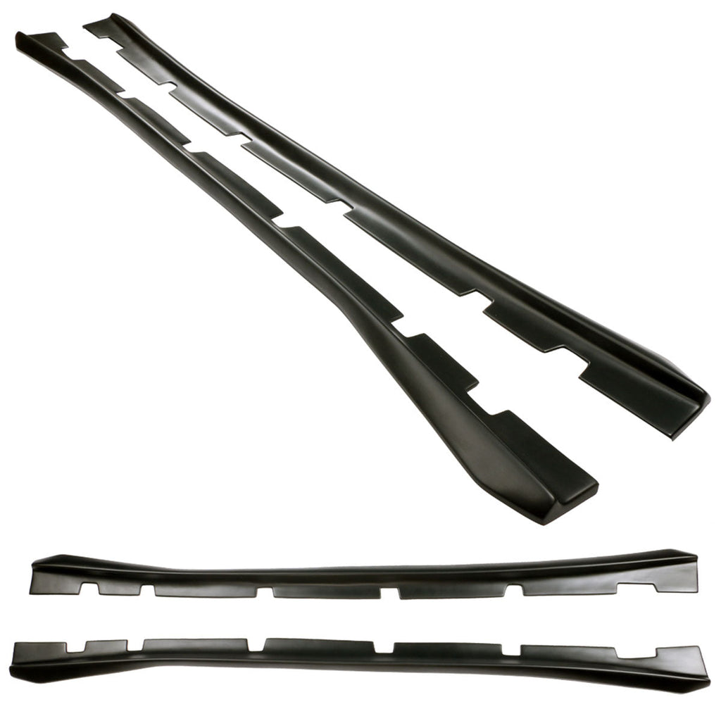 2011-2023 Dodge Charger Matte Black Side Skirts Extension PP