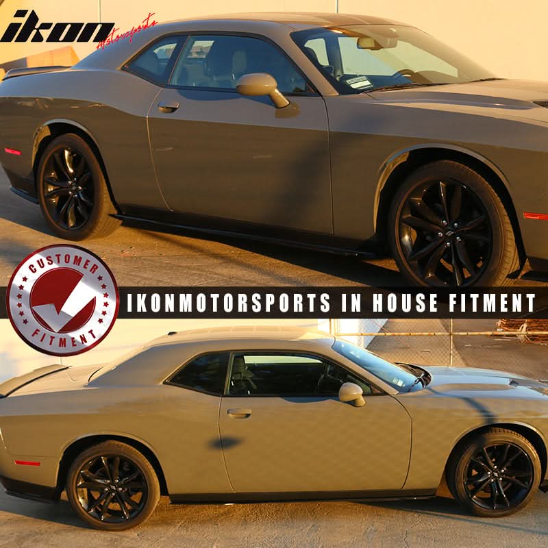 2015-2023 Dodge Challenger SXT Style Front Bumper Lip + Full Kit PP