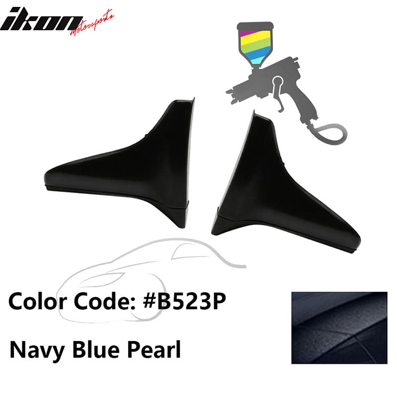 Fits 00-09 Honda S2000 OE Style PU Side Skirt Guard Strakes Cap 4pc