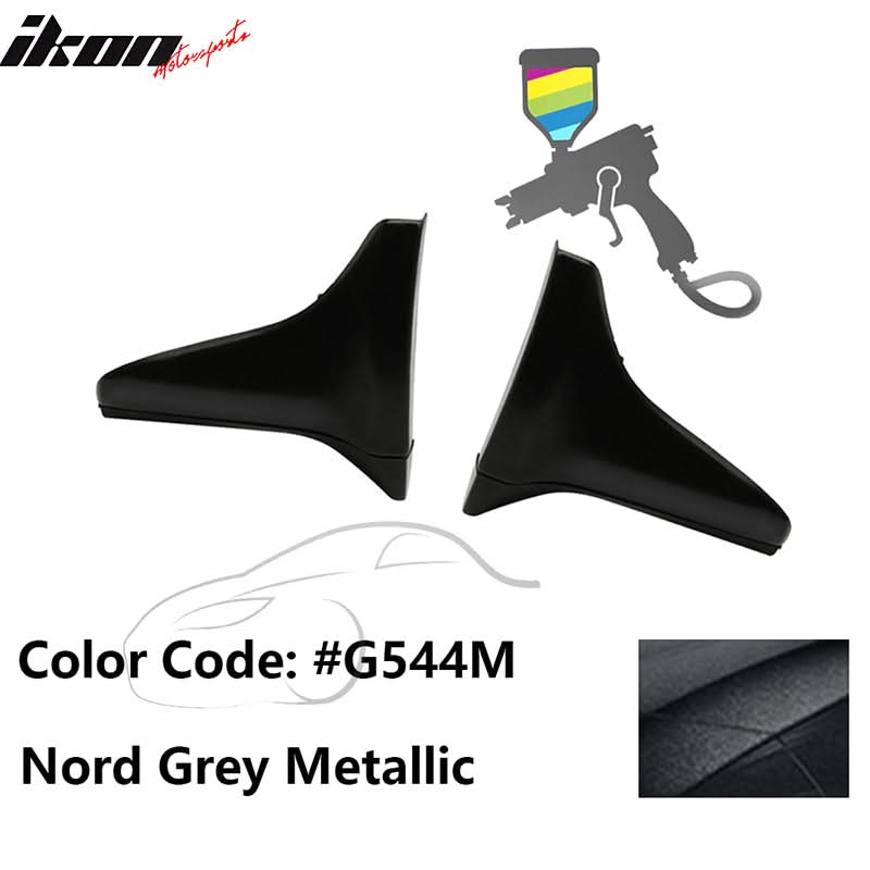 Fits 00-09 Honda S2000 OE Style PU Side Skirt Guard Strakes Cap 4pc