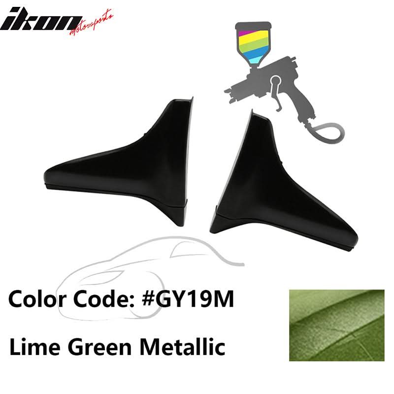 Fits 00-09 Honda S2000 OE Style PU Side Skirt Guard Strakes Cap 4pc