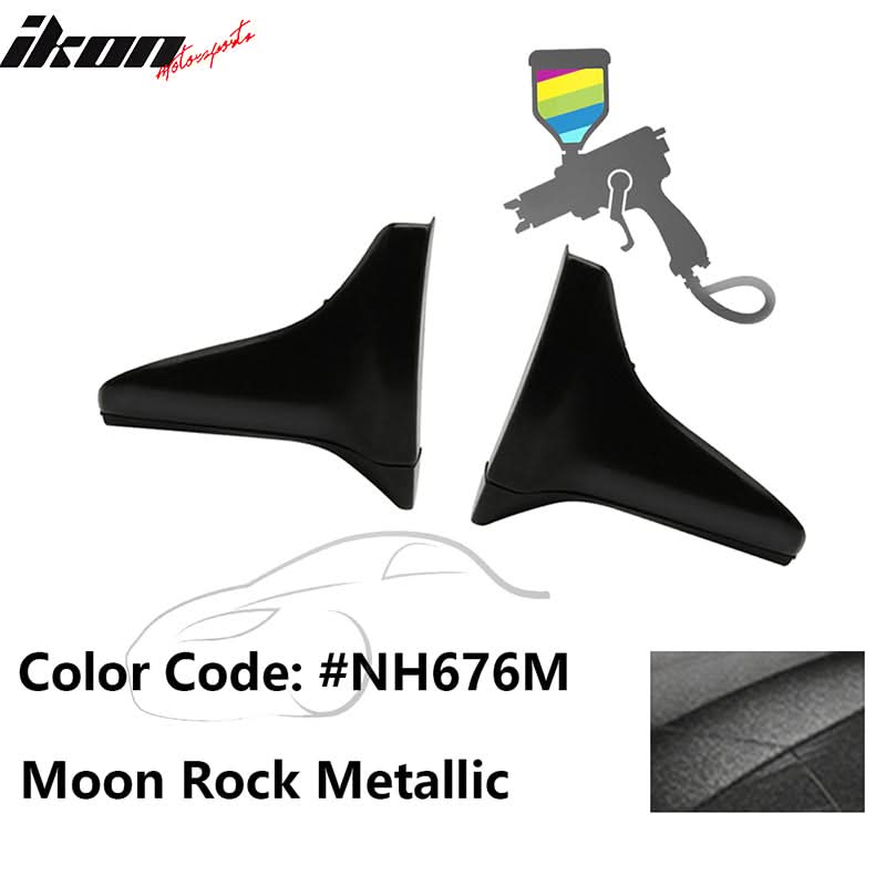 Fits 00-09 Honda S2000 OE Style PU Side Skirt Guard Strakes Cap 4pc