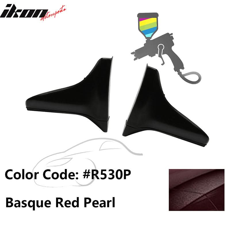 Fits 00-09 Honda S2000 OE Style PU Side Skirt Guard Strakes Cap 4pc