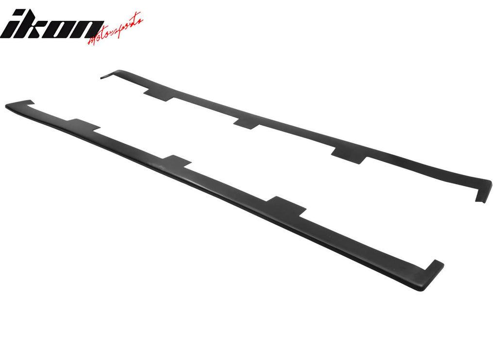 2001-2011 BMW 3-Series E46 M3 Side Skirts UL Style PU Unpainted Black