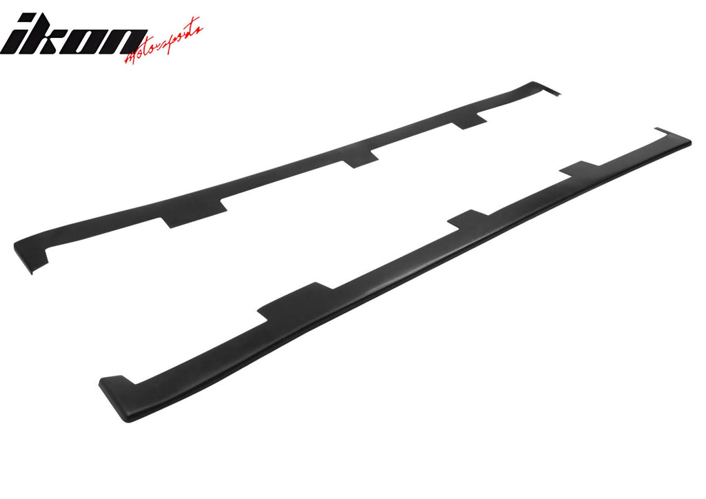 2001-2011 BMW 3-Series E46 M3 Side Skirts UL Style PU Unpainted Black