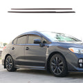 2015-2021 Subaru WRX STI MP Style Side Skirts Splitter Extension ABS