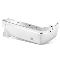 2009-2014 Ford F-150 Rear Bumper Cover - Chrome with Sensor Holes