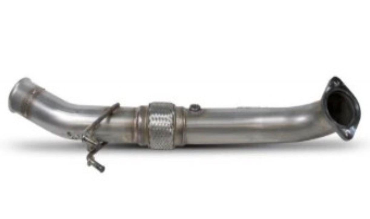 SPDZ1 3” performance downpipe 2016+ Ford Focus RS no Catted