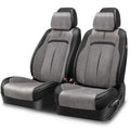 Voris Style Front Row Seat Covers - Black/Grey