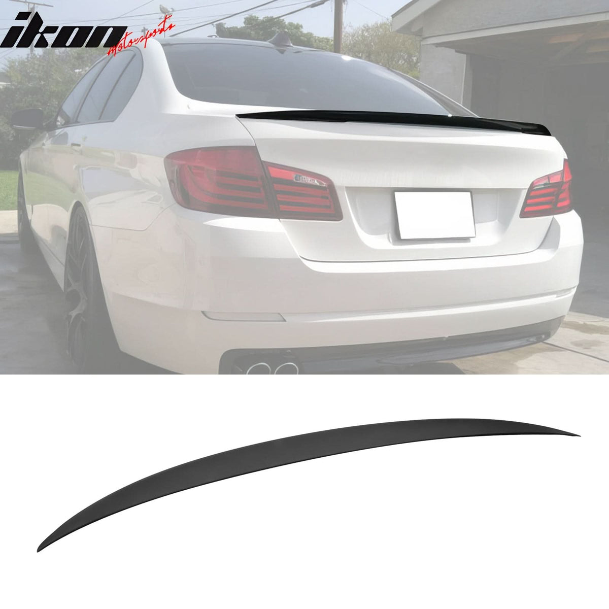 Fits 11-16 BMW F10 Performance Trunk Spoiler & AC Roof Wing