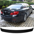 Fits BMW F10 5-Series 11-16 Roof + Trunk Spoiler ABS Combo