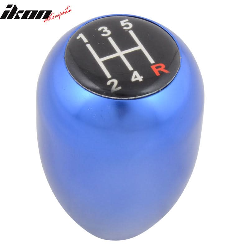 M12 X 1.75 Manual MT Transmission Blue T-R Gear Shift Knob Mustang