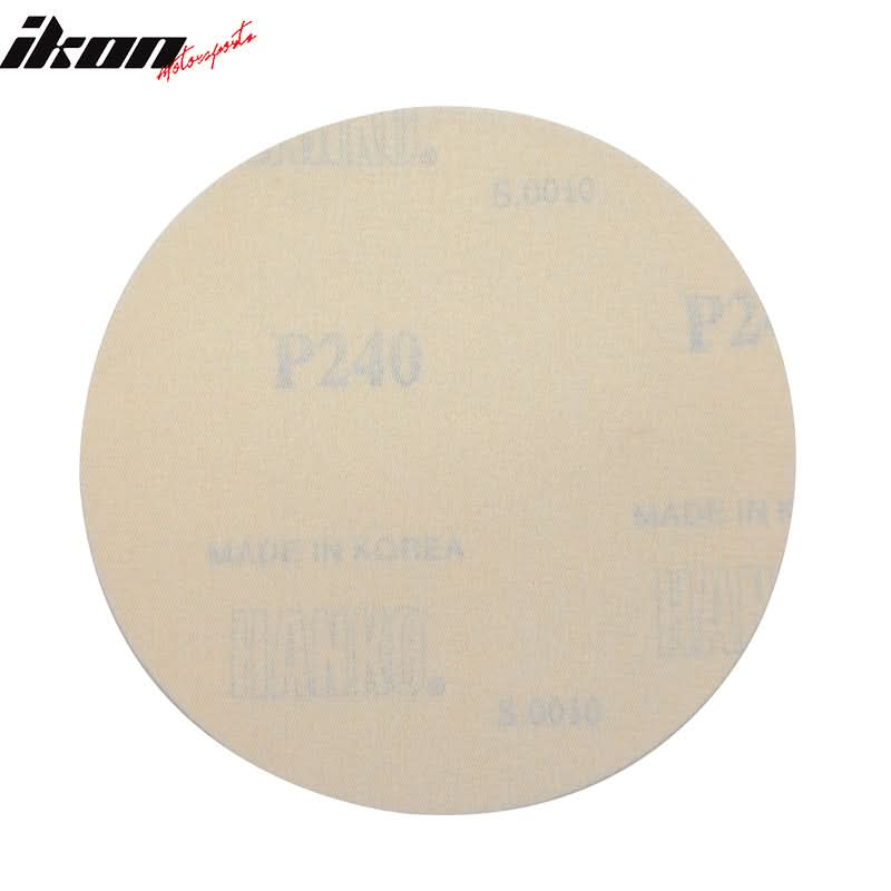 50PC Disc 240 Grit PSA 5" Sanding Paper Sheets Repair Sandpaper