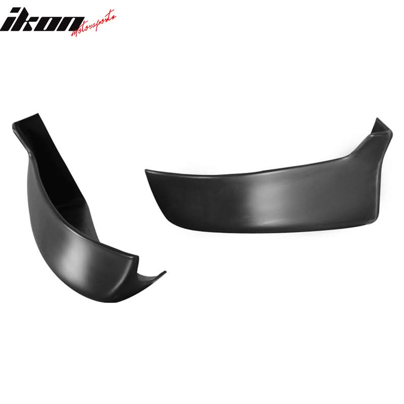 Fits 96-98 Civic 3D JUN Front Bumper Lip + Rear Bumper Lip Spats