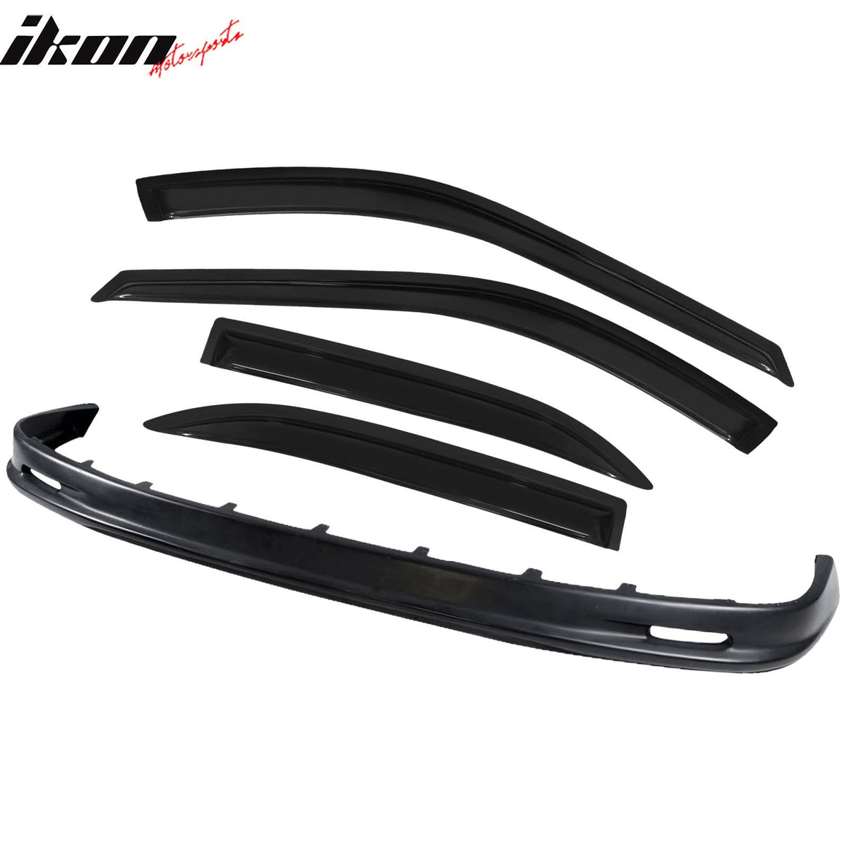 Fits 96-97 Honda Accord Mugen Front Bumper Lip + Sun Window Visor