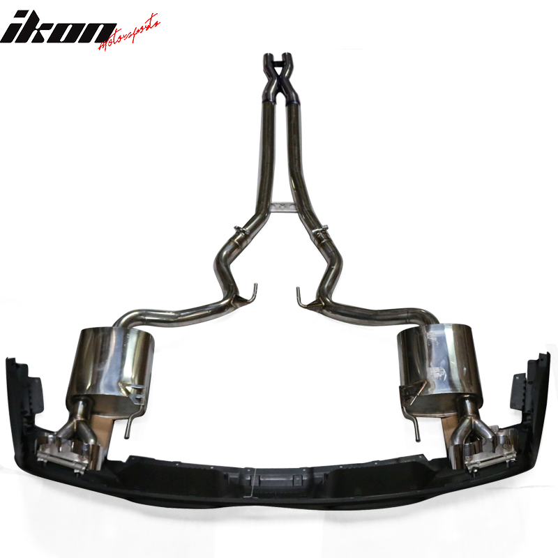 2015-2017 Ford Mustang Thunderbird Rear Diffuser Catback Exhaust Tips