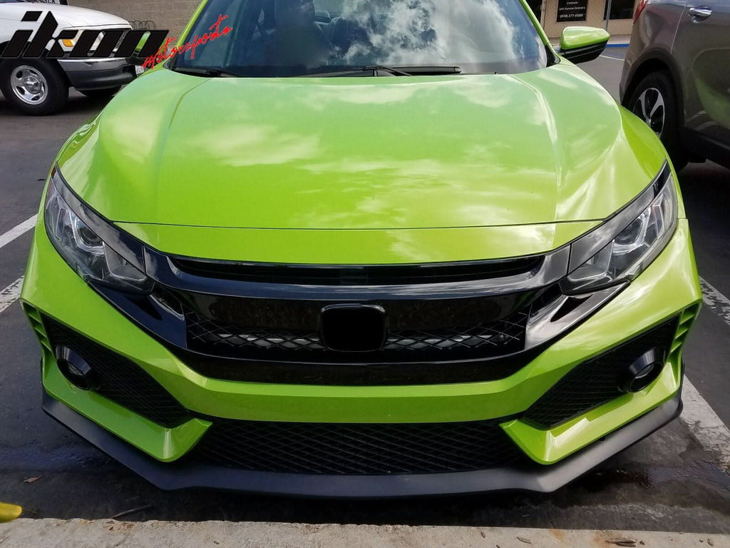 2016-2021 Honda Civic 10th-Gen Type-R Style Front Bumper Conversion