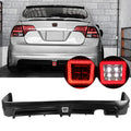 2006-2011 Honda Civic Sedan Rear Lip Spoiler PP LED 3RD Brake Lamp
