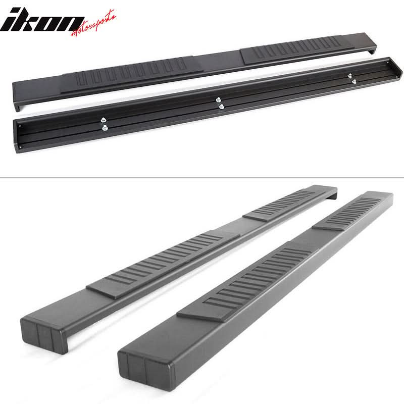 Fits 07-18 GMC Sierra 1500 Textured 69in Side Step Running Board