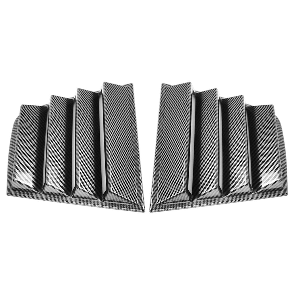 2011-2023 Dodge Charger V1 Side & Rear Window Louver Cover CF Print