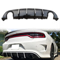 2015-2023 Dodge Charger SRT V3 Rear Diffuser with Reflective Tape PP