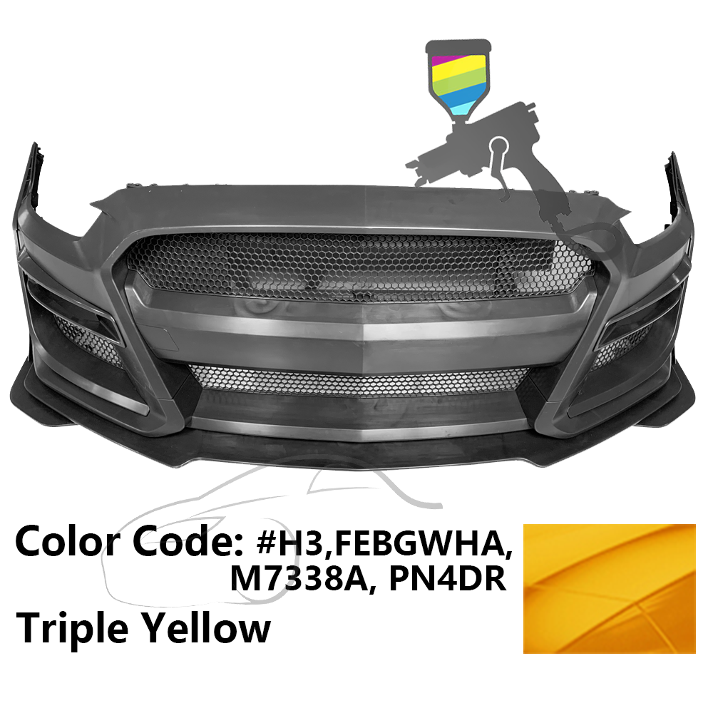 2015-2017 Mustang GT500 Front Bumper Painted