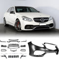 2014-2016 Mercedes-Benz W212 E Class Front Bumper with Lip Trim Vents