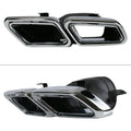 2014-2016 Mercedes-Benz W212 E Class Rear Bumper Cover Diffuser Trim