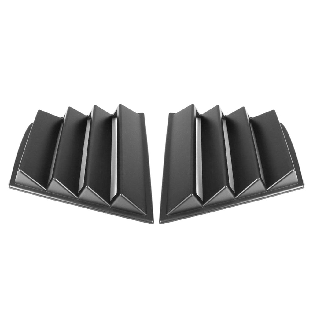 2011-2023 Dodge Charger Unpainted Rear Window Louver Side Vent ABS PP