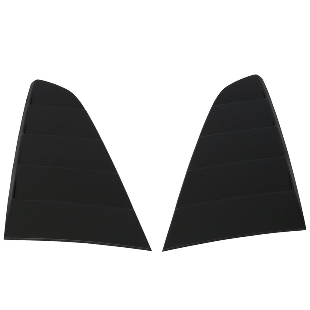 2015-2023 Ford Mustang Coupe Unpainted Rear Window Louver Side Vent