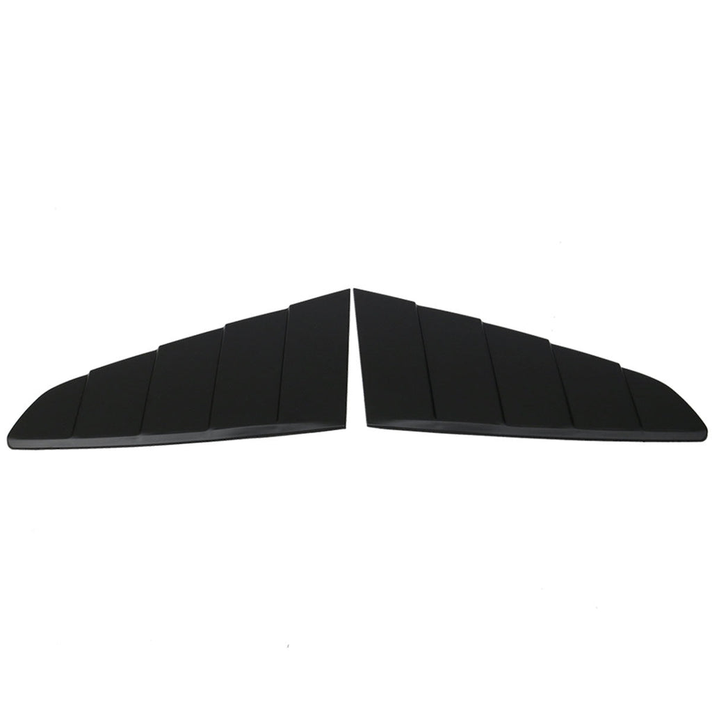 2015-2023 Ford Mustang Coupe Unpainted Rear Window Louver Side Vent