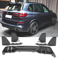 2019-2023 BMW G05 X5 M CFL Sport Front Rear Aprons Rear Diffuser ABS