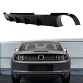 2013-2014 Ford Mustang V6 GT Carbon Fiber Print Rear Bumper Lip V2 PP