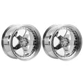 (2) 18X9.0 +30 5X100 / 5X114.3 Step Lip 5 Spoke Wheels Rim Accessories