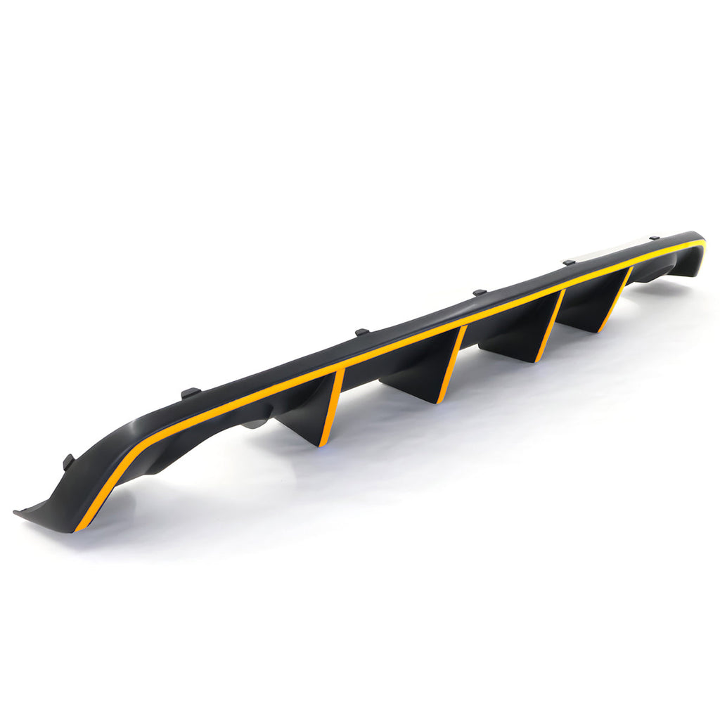 2012-2014 Charger SRT8 V2 Style Rear Diffuser w/ Reflective Tape