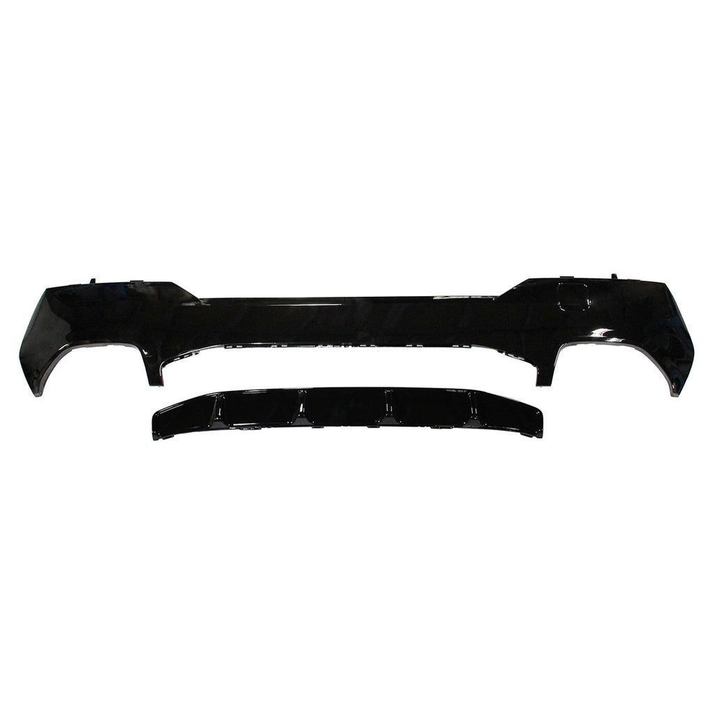 2021-2025 BMW G22 G23 4-Series Gloss Black Front Rear Lip + Side Skirt