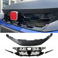 2022-2024 Honda Civic Sedan Si Style Front Bumper Upper Grill & Trim