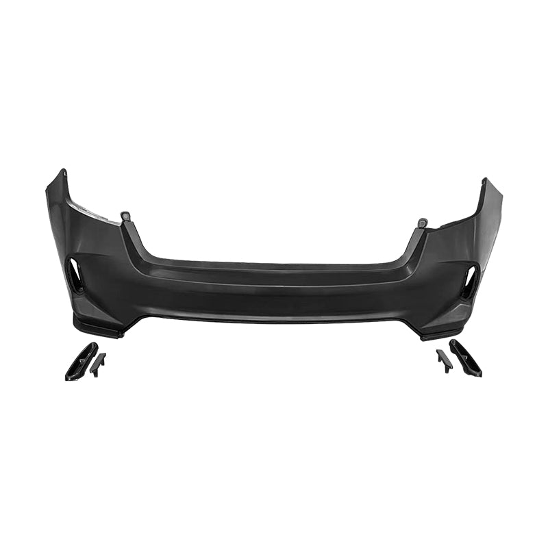 2022-2024 Honda Civic Sedan Rear Bumper Cover + Diffuser +Exhaust Pipe