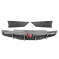 2020-2024 Tesla Y IKON Carbon Fiber Print Rear Lip W/ RearÂ Aprons PP
