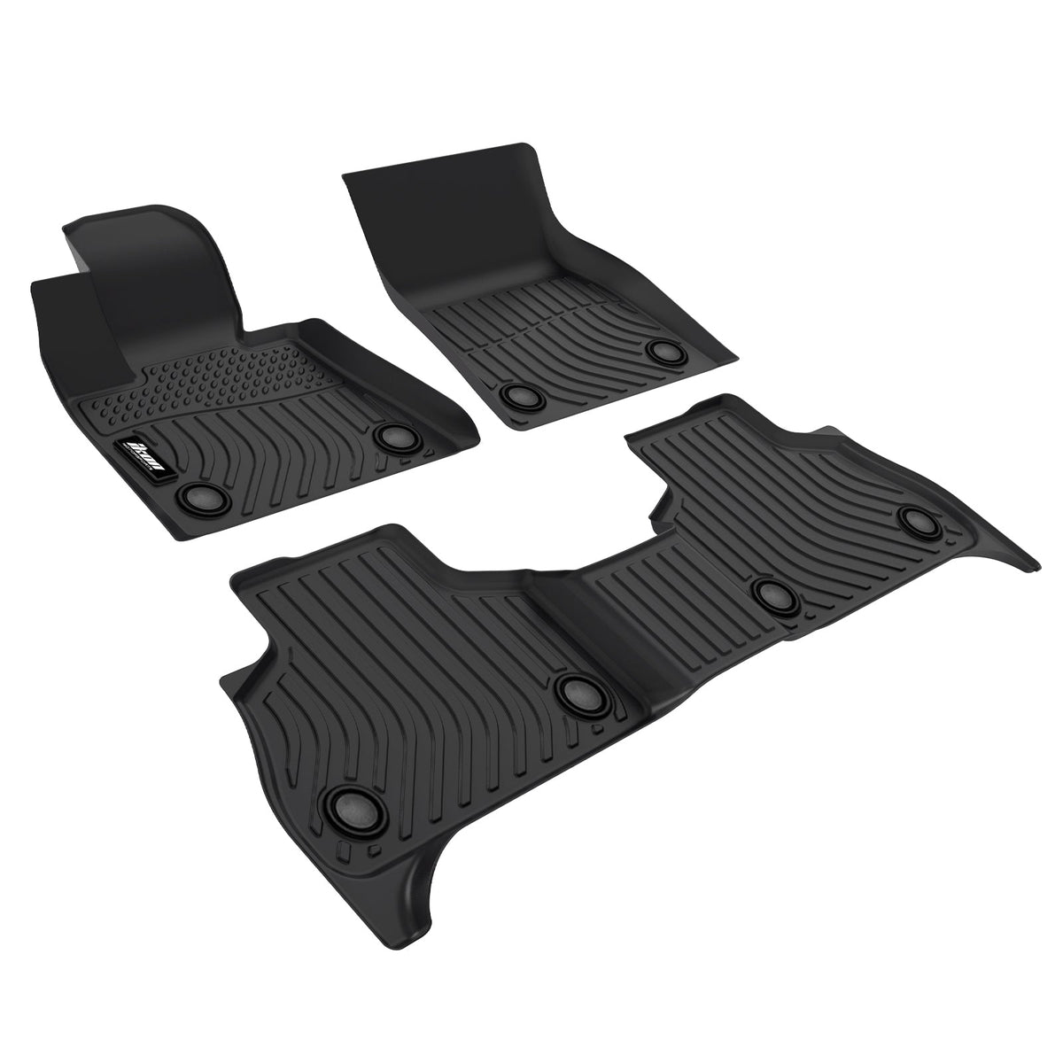 2019-2024 BMW X5 G05 5 Passengers TPE 3D Floor Mats + Trunk Mat Liner