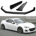 Corner Aprons & Front Lip For 2013-2016 Subaru BRZ PU GT JDM CS Style