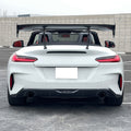 56"Inch GT Style Trunk Spoiler V3 Side Plates V6 Legs 3D Carbon Fiber