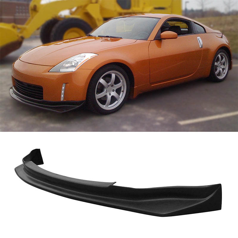 Front Lip & Matching Splitter For 2003-2005 Nissan 350Z N1 Style PU