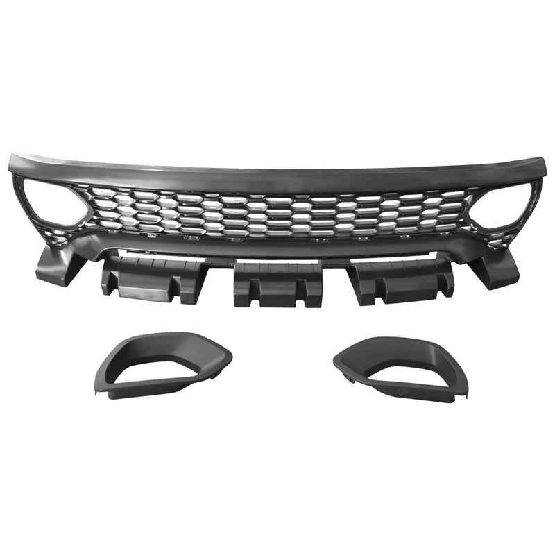 2015-2023 Dodge Charger Widebody SRT Bumper Cover Matte Black Lip PP