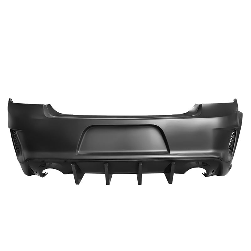 2015-2023 Dodge Charger Widebody Gloss Whole Bumper Diffuser PP W/ LED