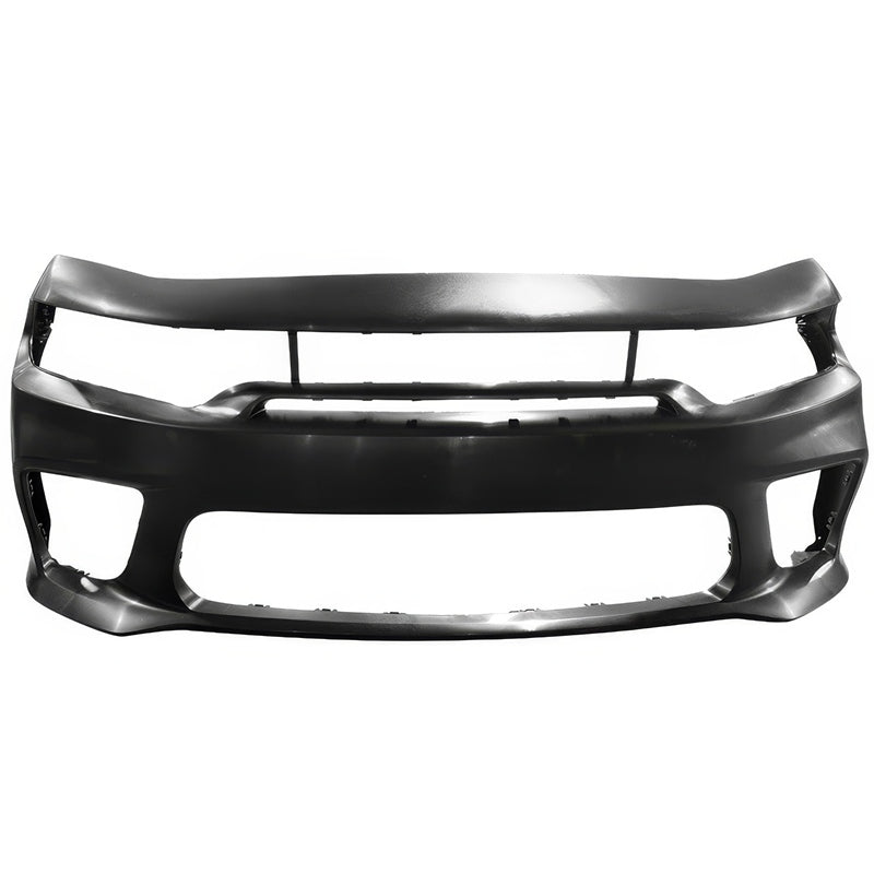 2015-2023 Dodge Charger Widebody SRT Black Front Bumper W/LED Light PP