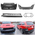 21-24 Dodge Durango Front Rear Bumper Cover Hellcat Style V1 Diffuser